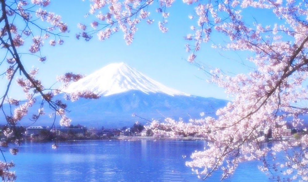 20 Lukisan Pemandangan Gunung Fuji  Koleksi Rial
