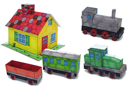 Entdecke rezepte, einrichtungsideen, stilinterpretationen und andere ideen zum ausprobieren. Mags Papiermodelle Card Models