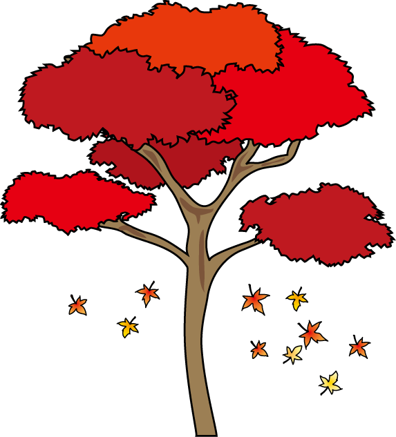 最高の動物画像 50 イラスト 紅葉の絵