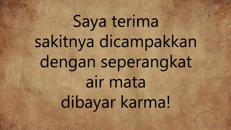 Gambar Kata Kata Sindiran Buat Mantan Istri - Kata Lawak