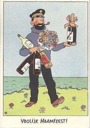 Carte Anniversaire Tintin Gita