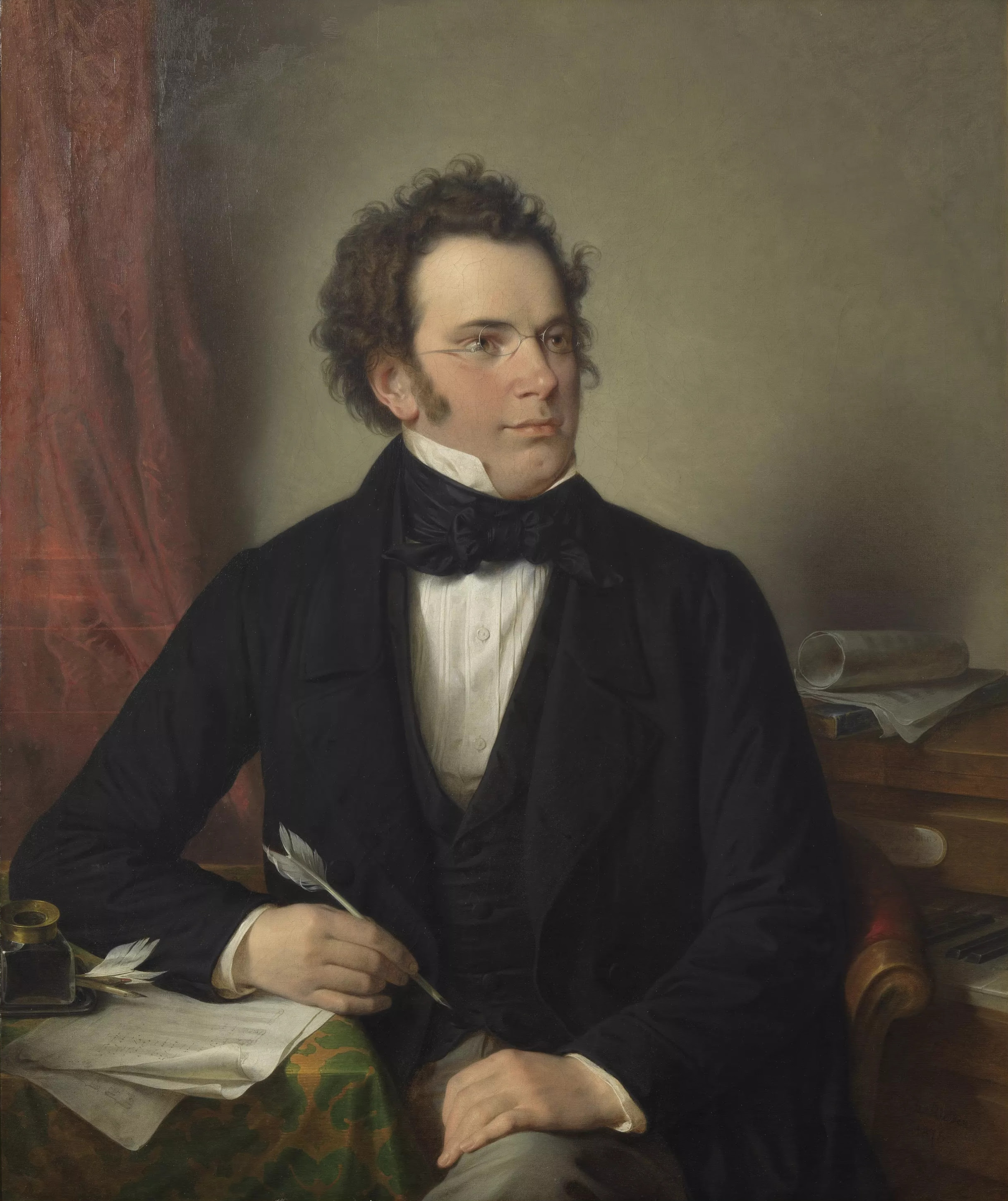 Ficheiro:Franz Schubert by Wilhelm August Rieder 1875.jpg