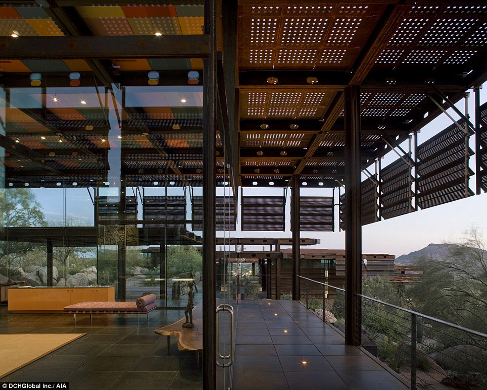 The interior of the Red Rock home in Arizona 