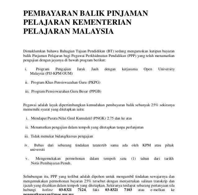 Surat Rayuan Pengurangan Pinjaman Mara - Selangor g