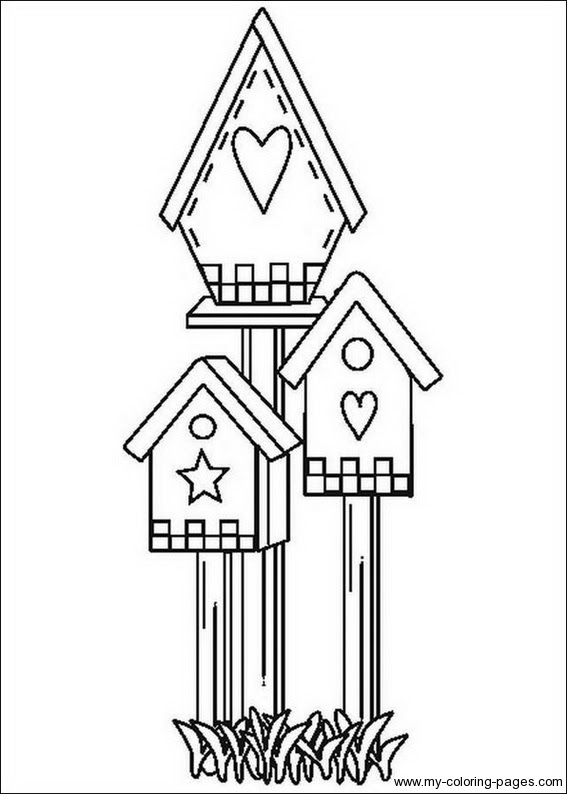 So we've gathered all the good ones (at least by our standards) all in one place. Birdhouse Coloring Pages At Getdrawings Free Download