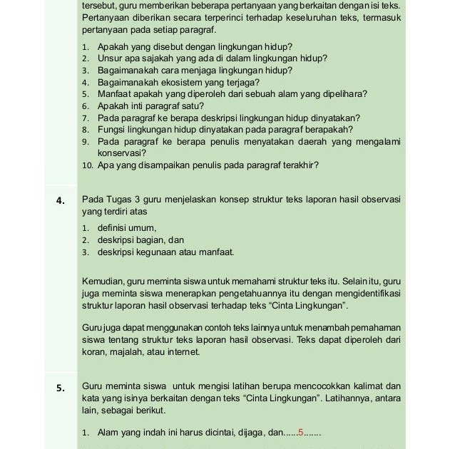 Contoh Laporan Hasil Observasi Cinta Lingkungan - Cara Ku Mu