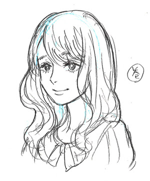 ダウンロード済み パーマ 女の子 イラスト 無料のhd壁紙画像
