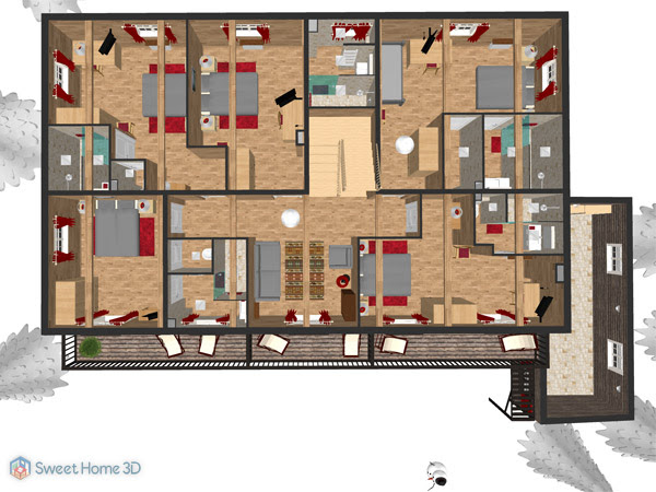 Sweet home 3d is a great alternative for those expensive cad programs you'll find over there. Sweet Home 3d Galerie