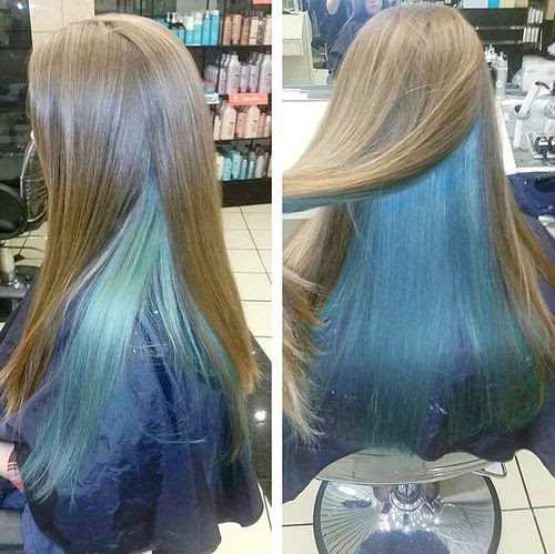 47 Best Pictures Blonde Hair With Blue Underneath / 30 ...