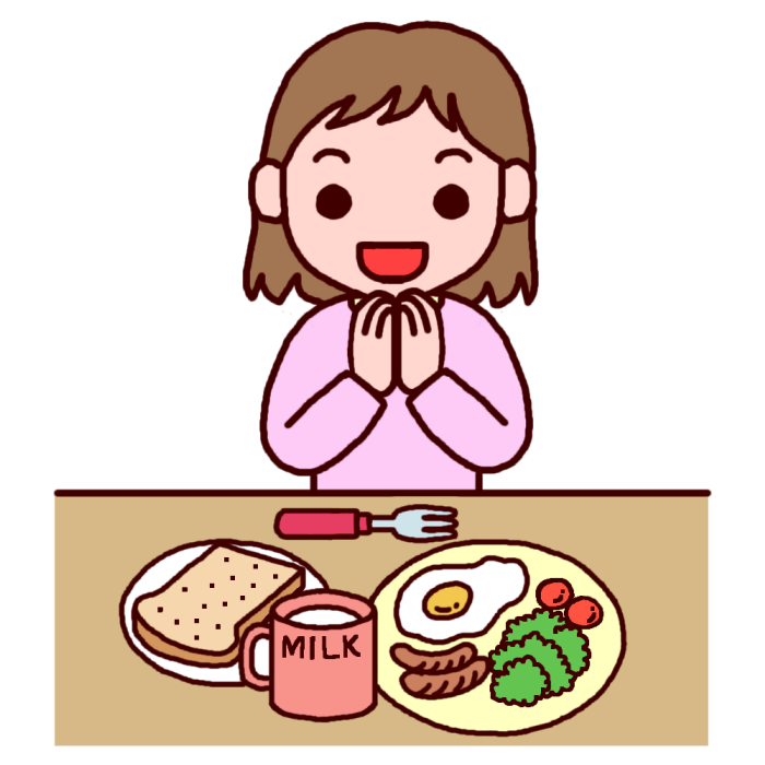 アニメ画像について 最高のいただきます イラスト