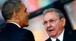 President Obama and Raul Castro