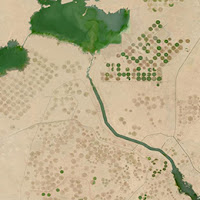 image of crops and irrigation in Egypt