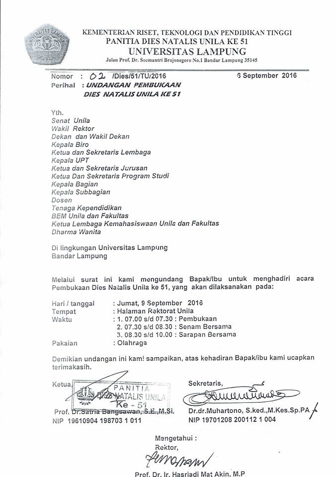 Contoh Undangan Lampung - Guru Paud