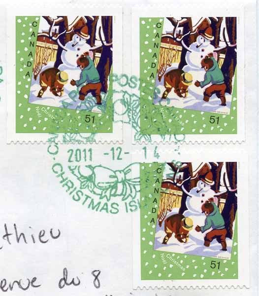 La Boîte aux Lettres du Monde: Lettre du Canada