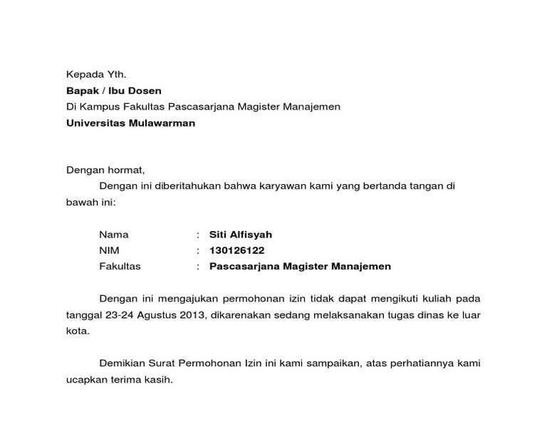 Contoh Surat Izin Sakit Anak Sekolah Smp - Find & Explore ...
