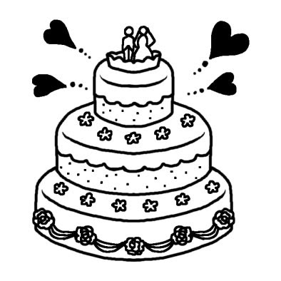 新鮮なケーキ イラスト 無料 白黒 アニメ画像