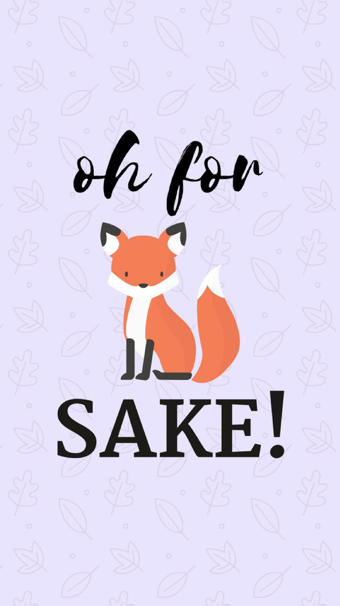 Kawaii Cute Fox Wallpaper Cartoon