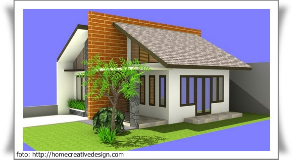 Desain Rumah  Minimalis Huk  Contoh O