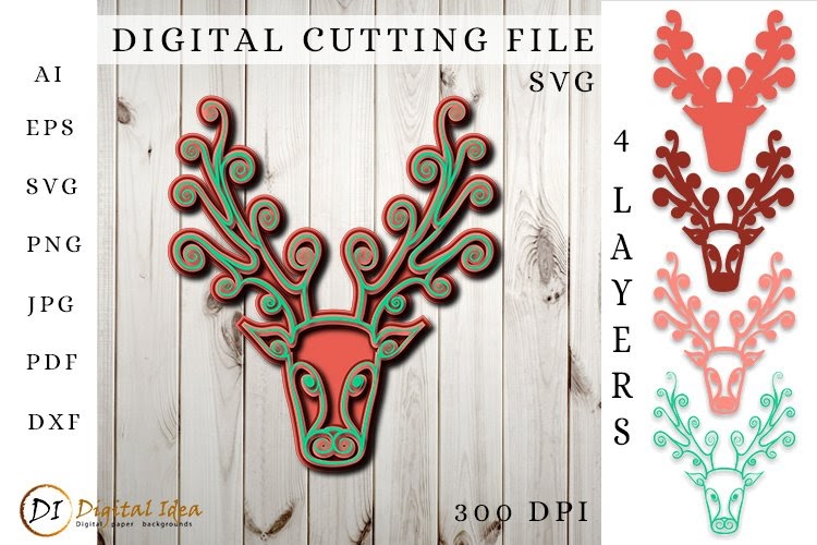 Download Layered 3D Heart Mandala Svg Printable - Free Layered SVG ...