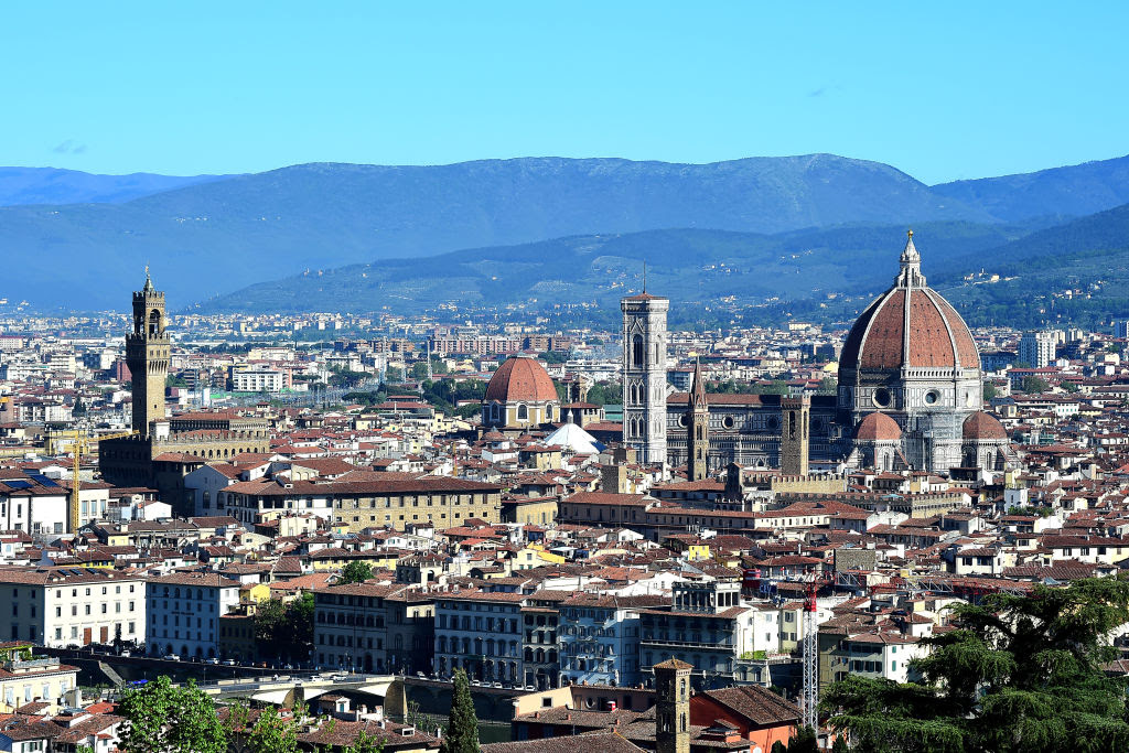 Panorámica de Florencia, Italia
