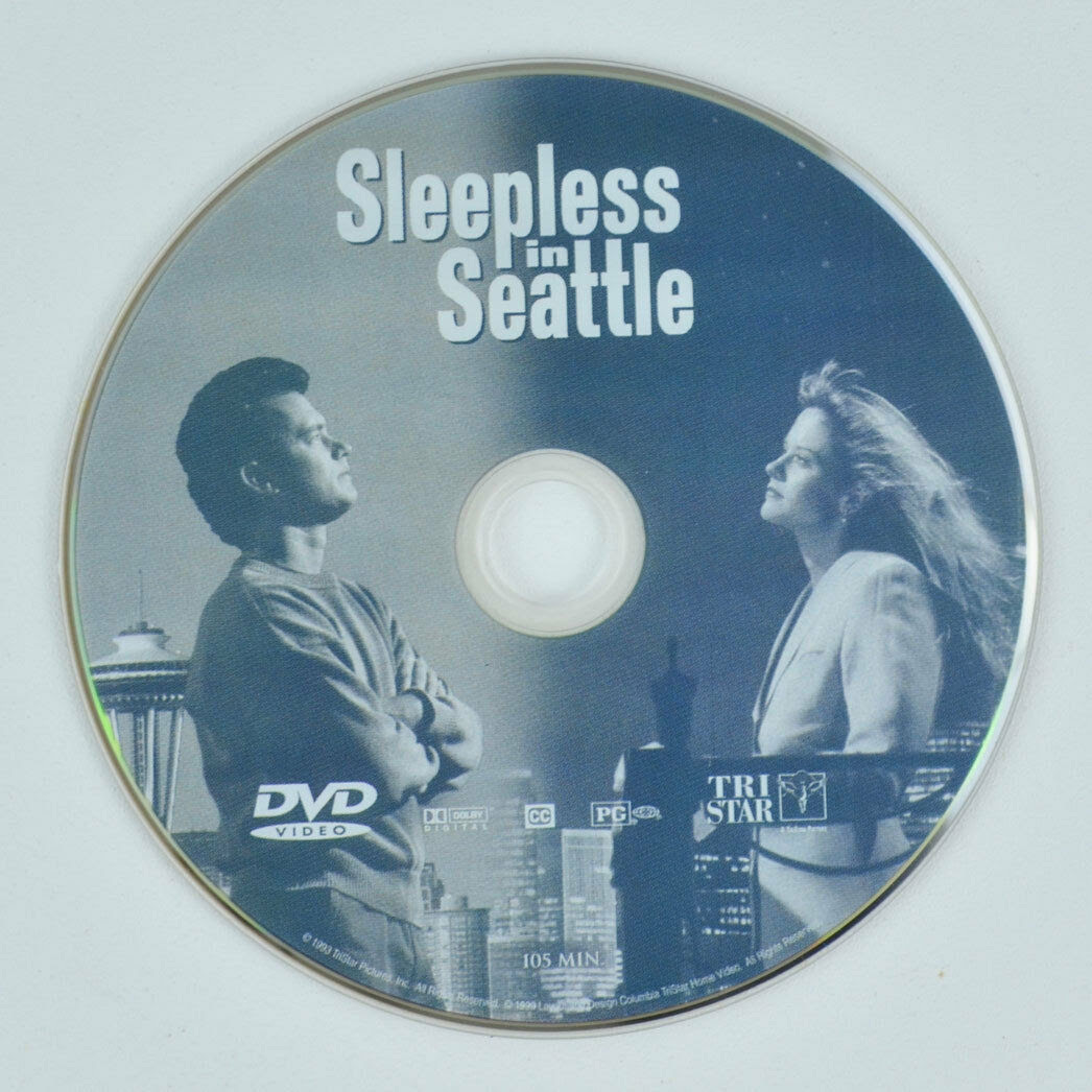 Based on a story by jeff arch, it stars tom hanks as sam baldwin and meg ryan as annie reed. Sleepless In Seattle Dvd 1997 Tom Hanks Meg Ryan Disc Only Rusty Gold Resale