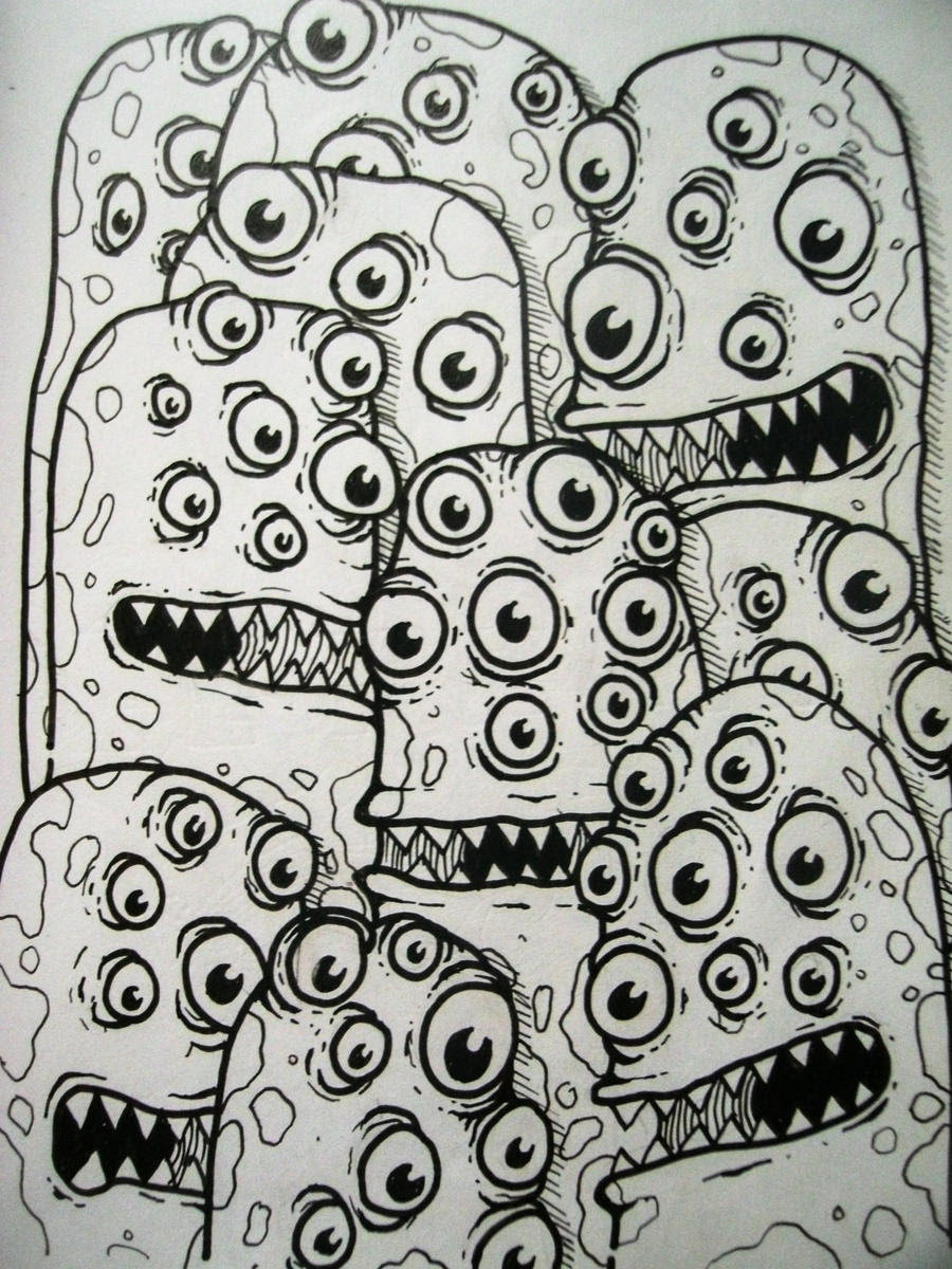 Gambar Doodle Sederhana Untuk Pemula Kantor Meme