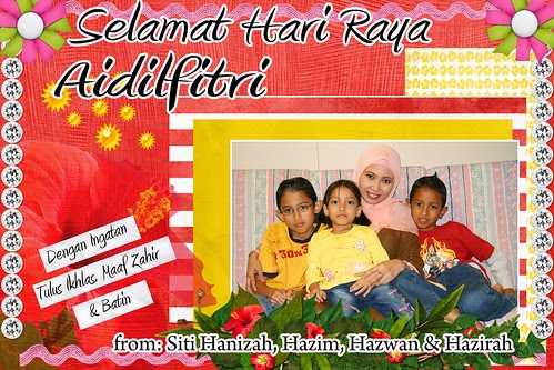 ~haniz-eyecandy ~: Hari Raya Card