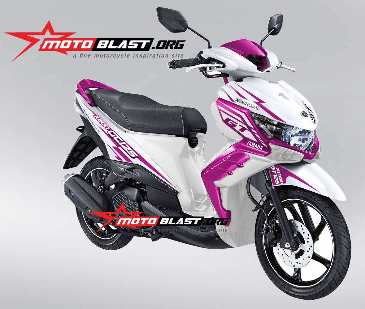 Modifikasi Skotlet Vario 125 Warna Putih  Galeri Motor Vario