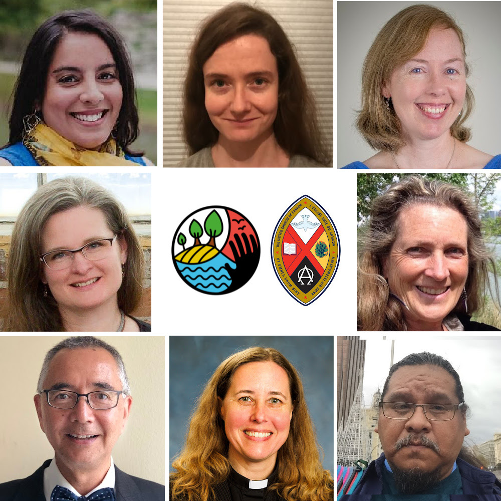 A collage photo of all the United Church/For the Love of Creation COP26 delegates