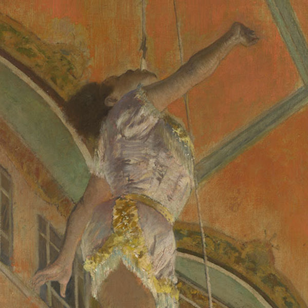 Hilaire-Germain-Edgar Degas, Miss La La at the Cirque Fernando, 1879 © The National Gallery, London 