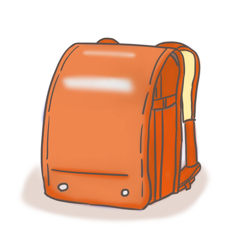 最高のイラスト画像 これまでで最高のランドセル イラスト 簡単