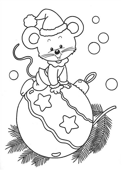 Coloriages De Noel Pere Noel Elfes Rennes Lutins