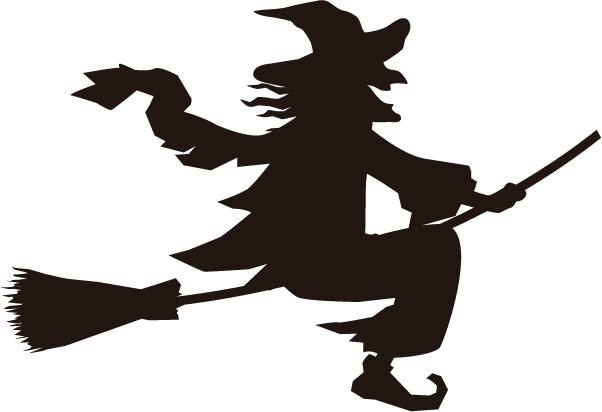 最新のhdハロウィン イラスト 魔女 シルエット ただのディズニー画像