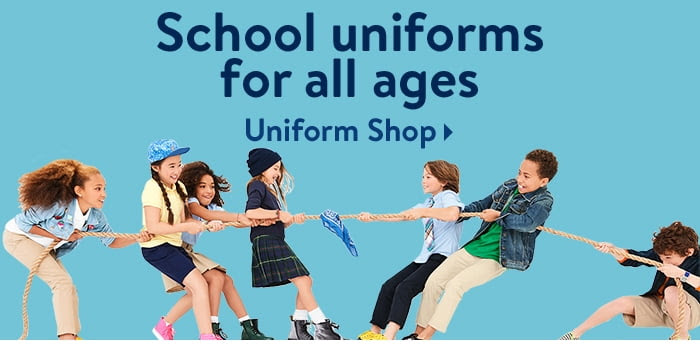 School uniforms for all ages