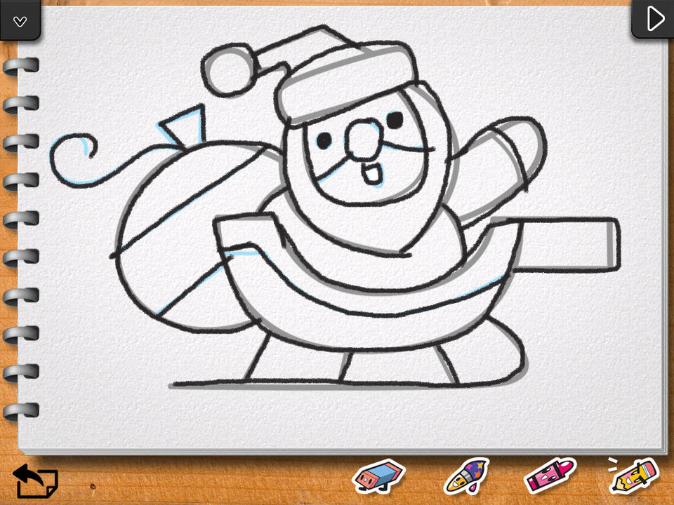 How To Wiki 89 How To Draw Simple Santa Claus For Kids