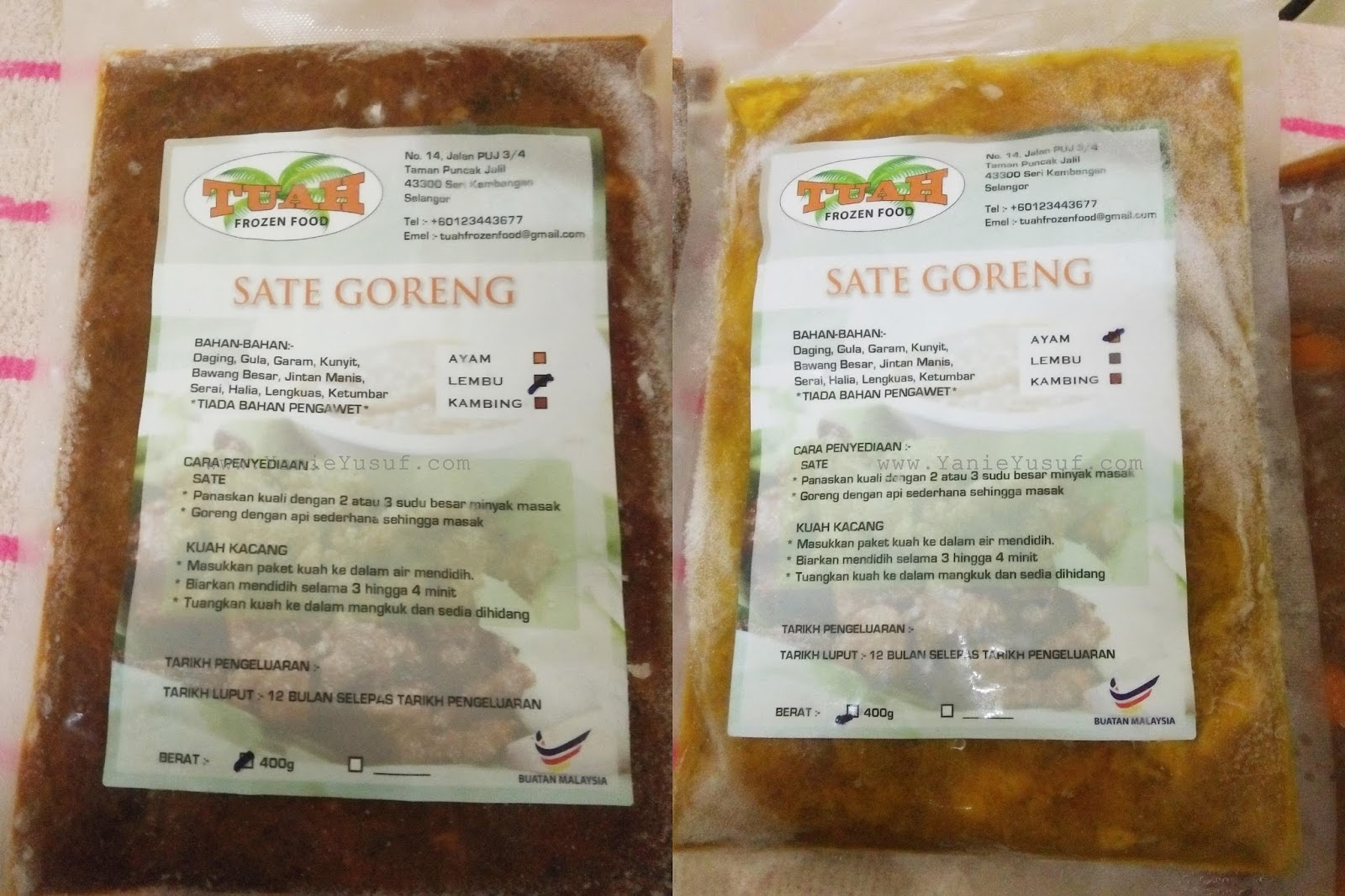 Resepi Daging Bakar Microwave - Sragen C