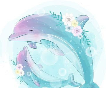 [新しいコレクション] かっこいい 可愛い イルカ イラスト 170662