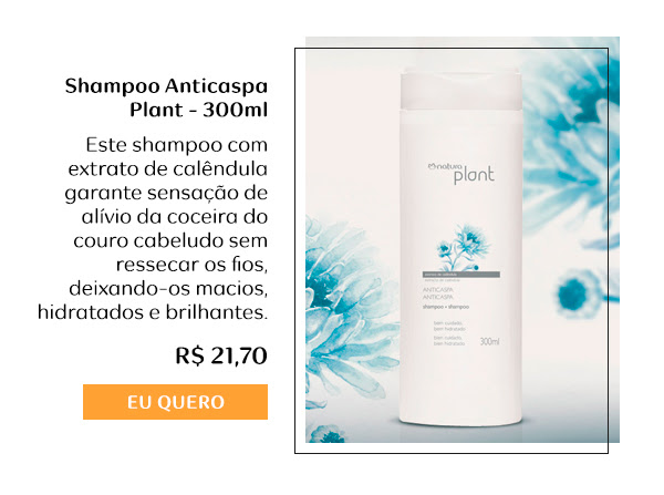 Shampoo Anticaspa Plant - 300ml