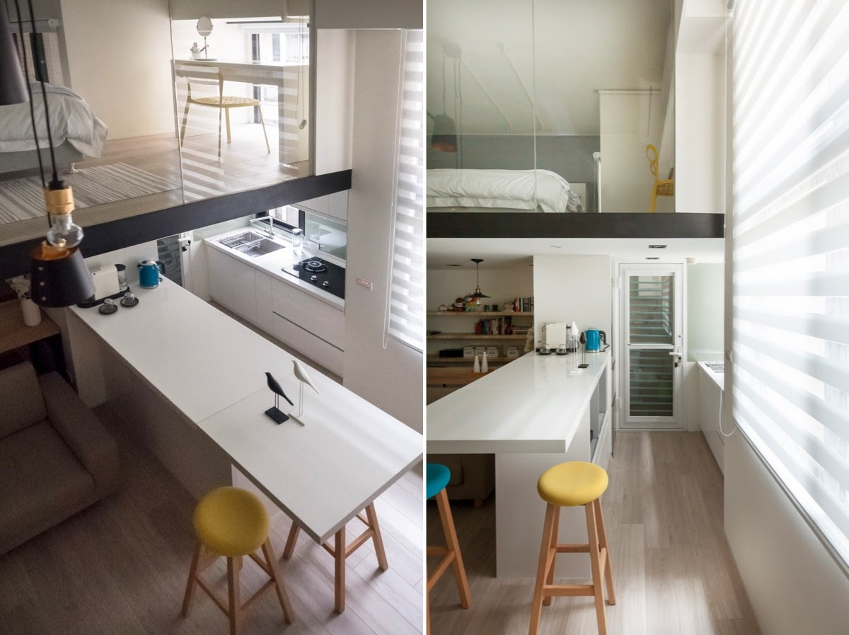 It occupies a medium to a large area but allocates narrow space for the kitchen. 50 Gorgeous Galley Kitchens And Tips You Can Use From Them