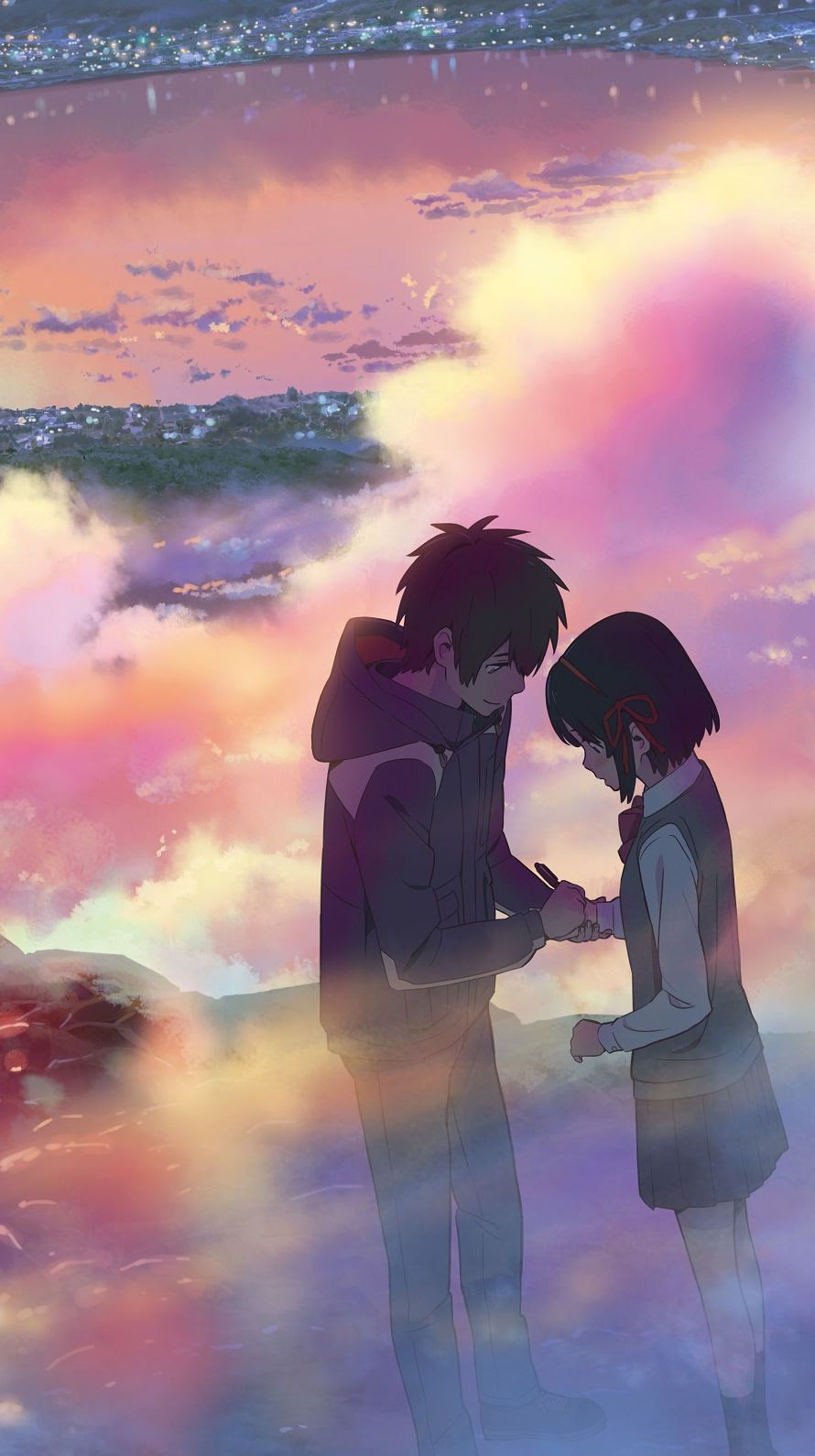 ぜいたく待ち受け 君の名は 壁紙 花の画像