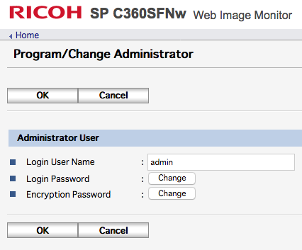 Ricoh Default Password Admin / Ricoh Default Password ...