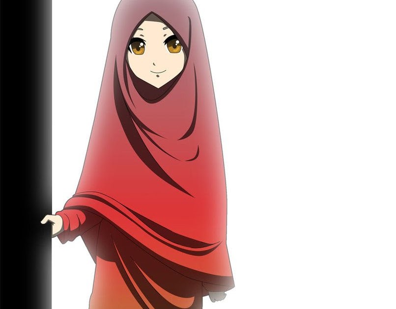 25 Foto Kartun  Muslimah  Anime