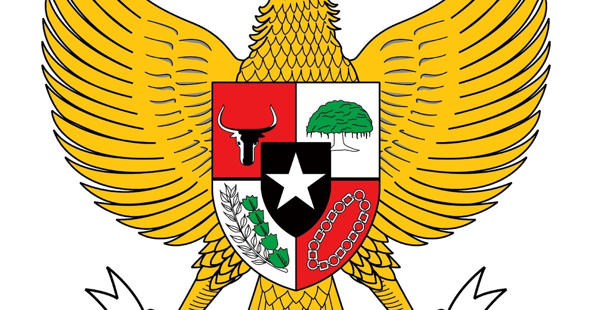 Logo Gambar Lambang Garuda - Guru Paud