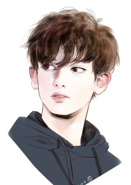 20 Korean  Boy  Hairstyle  Drawing 