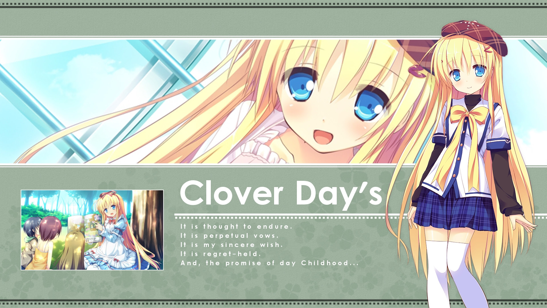 コンプリート Clover Day S 壁紙 2565