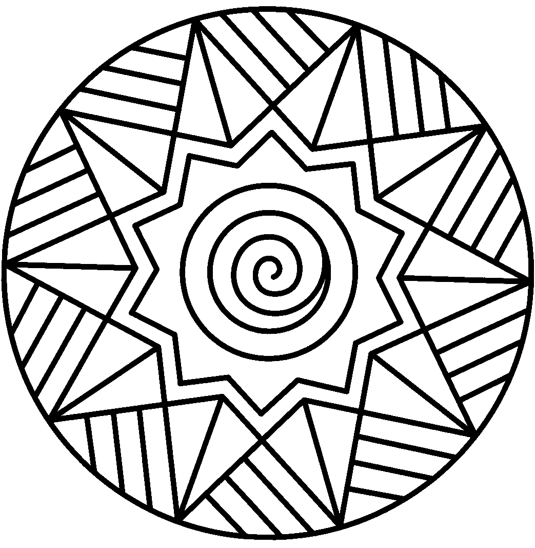 Free Printable Mandalas For Kids Best Coloring Pages For