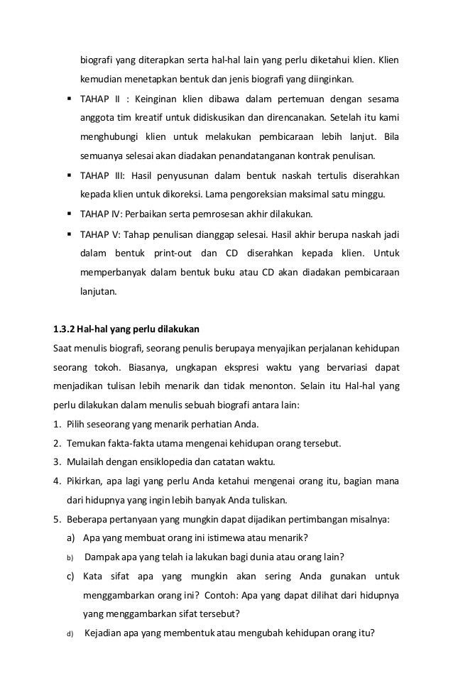 Contoh Autobiografi Tidak Terstruktur - Police 11166