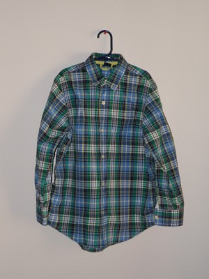 Low Priced Gap Boys Long Sleeve Plaid Buttondown Shirt Size M Size 8