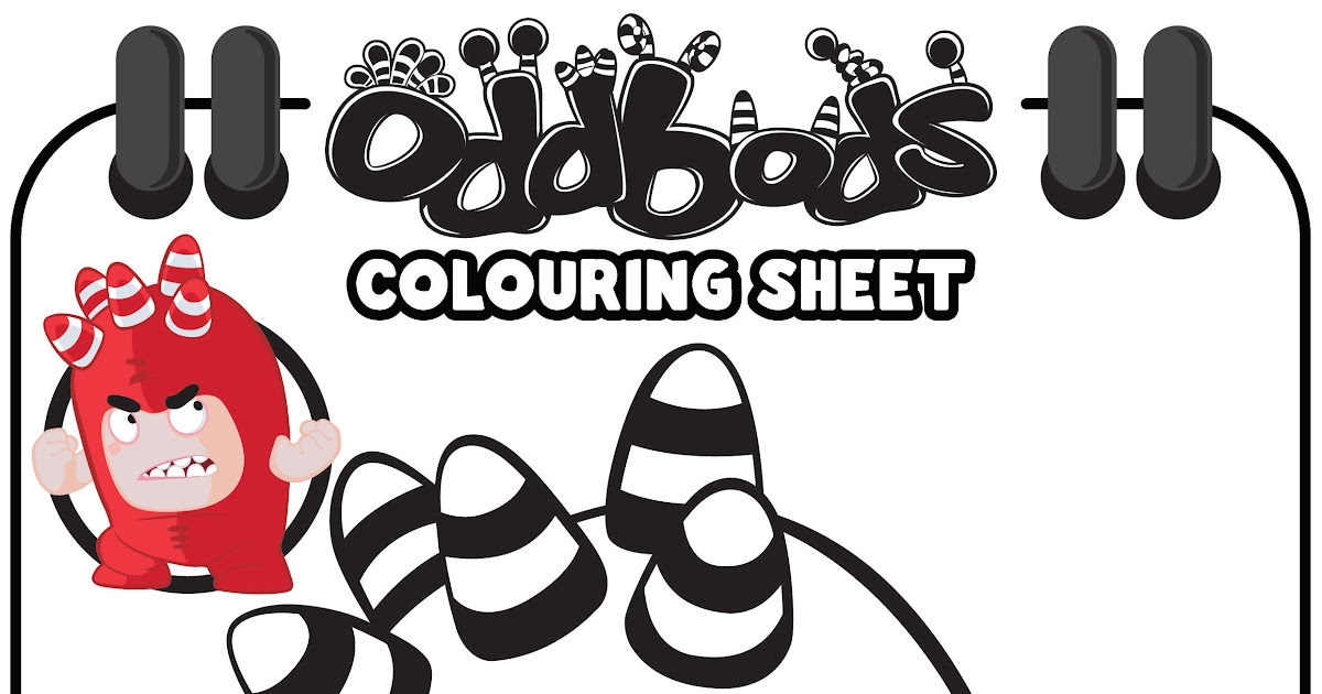 Oddbods Coloring Pages Fuse - Jesyscioblin