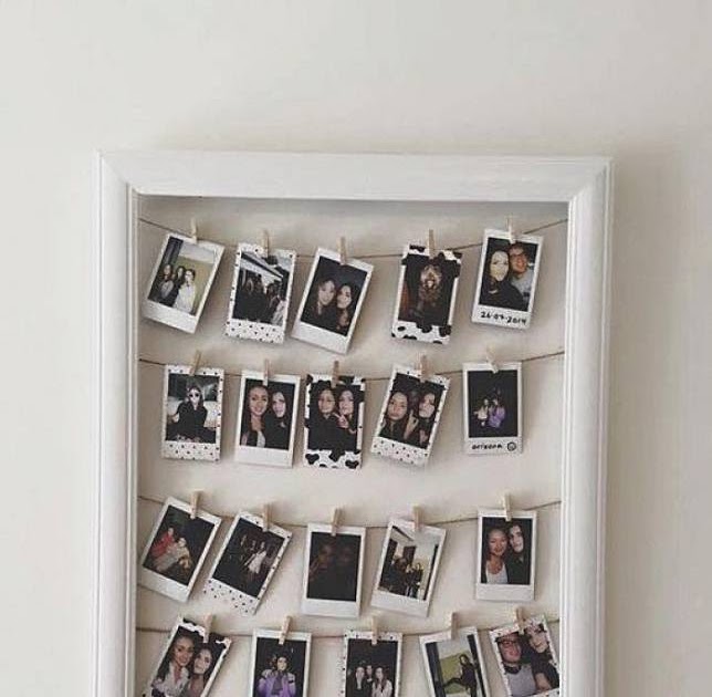  dekorasi  Dekorasi Kamar Dengan Foto Polaroid 